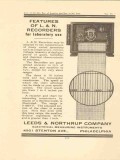 leeds northrup company 1922 recorder for laboratory use vintage ad