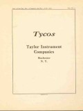 taylor instrument companies 1922 tycos vintage ad taylor instrument companies 1922 tycos vintage ad