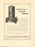 leeds northrup company 1923 parasitic emf eliminated vintage ad