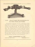 wm gaertner company 1923 wave length monochromator vintage ad