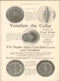 brooklyn vault light company 1912 ventilate the cellar vintage ad