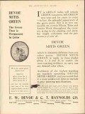 f w devoe and c t raynolds company 1912 mitis green paint vintage ad f w devoe and c t raynolds company 1912 mitis green paint vintage ad