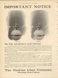 haskins glass company 1912 important notice macbeth-evans vintage ad haskins glass company 1912 important notice macbeth-evans vintage ad