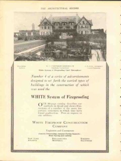 white fireproof construction company 1912 ec converse vintage ad