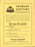 yeomans brothers company 1912 ejectors discharging sewage vintage ad yeomans brothers company 1912 ejectors discharging sewage vintage ad