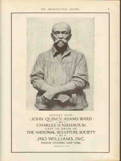 jno. williams 1912 john quincy adams ward charles niehaus vintage ad