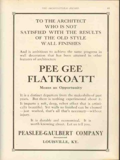 peaslee gaulbert company 1912 flatkoatt satisfied results vintage ad