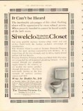 trenton potteries company 1912 siwelclo it cant be heard vintage ad