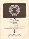 never split seat company 1912 the seat with a reputation vintage ad