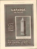 non-staining cement company 1912 bankers trust nyc lafarge vintage ad 