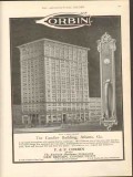 p and f corbin 1912 candler building atlanta ga hardware vintage ad