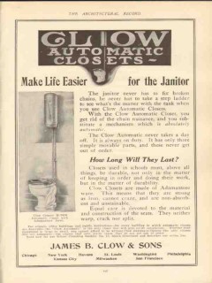 james b clow sons 1910 make life easier for the janitor vintage ad