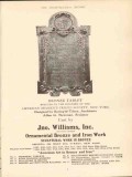 jno. williams 1910 american seamens friend society bronze vintage ad