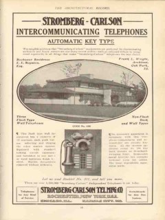 stromberg-carlson 1910 e e boynton rochester ny residence vintage ad