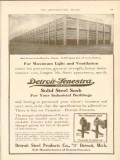 detroit steel products co 1911 lozier motor company windows vintage ad