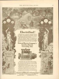 general electric company 1911 electrified country home vintage ad