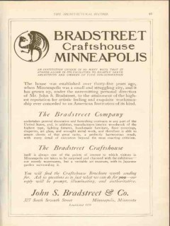 john s bradstreet 1911 architect owners fine discrimination vintage ad