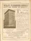 l wolff mfg company 1911 mccormick building chicago il vintage ad