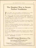 mccrum-howell company 1911 secure perfect ventilation vintage ad