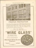 mississippi wire glass company 1911 fm schaefer brewing nyc vintage ad