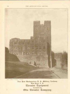 otis elevator company 1911 post headquarters west point ny vintage ad