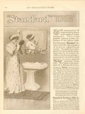 standard sanitary mfg company 1911 home sanitation fixture vintage ad