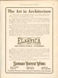 standard varnish works 1911 art in architecture finishes vintage ad