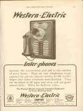 western electric company 1911 increase convenience comfort vintage ad western electric company 1911 increase convenience comfort vintage ad