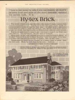 hydraulic press brick company 1913 identify quality hy-tex vintage ad