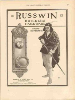 russell erwin mfg company 1913 italian renaissance hardware vintage ad russell erwin mfg company 1913 italian renaissance hardware vintage ad