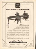 karl kiefer machine company 1934 bottle cleaning filling vintage ad