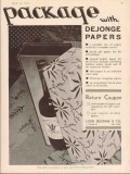 louis dejonge company 1934 package gift wrap papers vintage ad louis dejonge company 1934 package gift wrap papers vintage ad