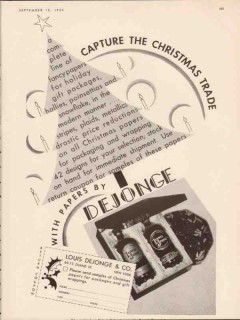 louis dejonge company 1934 capture the christmas trade vintage ad louis dejonge company 1934 capture the christmas trade vintage ad