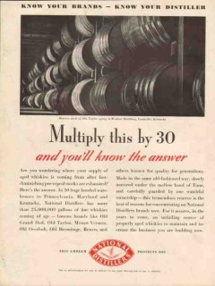 national distillers 1934 wathen distillery louisville ky vintage ad