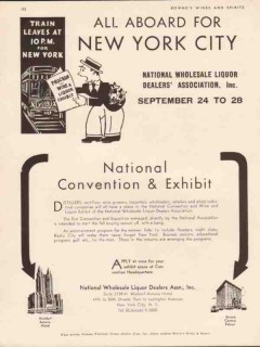 national wholesale liquor dealers 1934 convention exhibit vintage ad