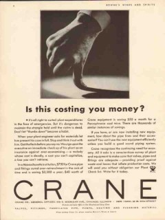 crane company 1935 is this costing you money valve fittings vintage ad crane company 1935 is this costing you money valve fittings vintage ad