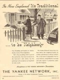 yankee network 1947 new england traditional newspaper vintage ad yankee network 1947 new england traditional newspaper vintage ad