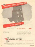 oklahoma publishing company 1947 greatest sunday oklahoman vintage ad