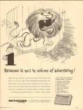 retailing 1947 no 1 in volume advertising newspaper media vintage ad