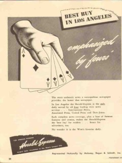 herald express 1947 best buy in los angeles newspaper media vintage ad