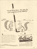 hollands magazine 1947 play year round in the south media vintage ad