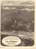 the journal 1947 portland bonneville dam mt hood newspaper vintage ad