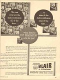 john blair company 1947 choice audiences spot broadcasting vintage ad