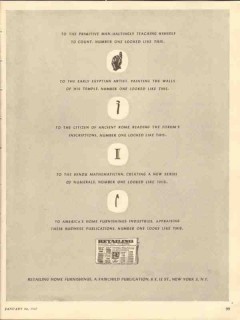 retailing home furnishings 1947 primative man number one vintage ad retailing home furnishings 1947 primative man number one vintage ad