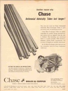 chase brass copper company 1954 antimonial admiralty vintage ad