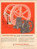 Fairbanks-Morse 1954 Vintage Ad Oil Field Pumping Jack Protection Fairbanks-Morse 1954 Vintage Ad Oil Field Pumping Jack Protection