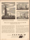 Fluor Corp 1954 Vintage Ad Oil Three More Natural Gasoline Plants Fluor Corp 1954 Vintage Ad Oil Three More Natural Gasoline Plants