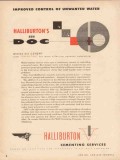 Halliburton Oil Well Cementing Company 1954 Vintage Ad Unwanted Water Halliburton Oil Well Cementing Company 1954 Vintage Ad Unwanted Water