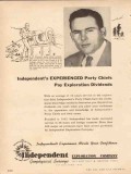Independent Exploration Company 1954 Vintage Ad Oil E B Claunch