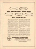koppers company 1954 american hammered piston rings service vintage ad koppers company 1954 american hammered piston rings service vintage ad